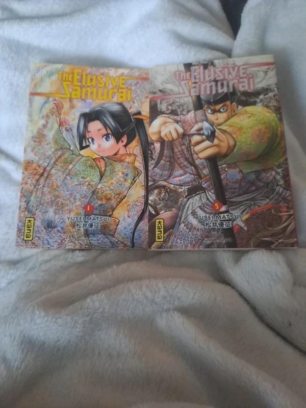 Lot de 2 mangas The Elusive Samura Tome 1 et tome 5