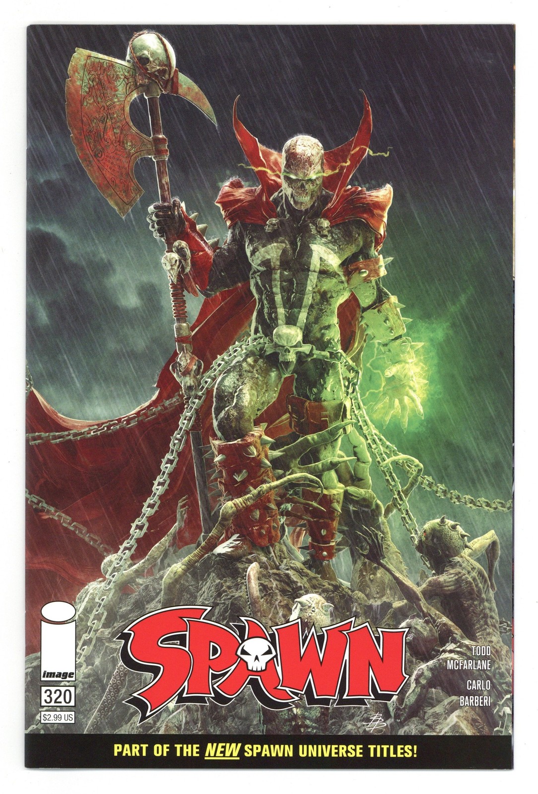 Spawn #320A Barends NM 9.4 2021