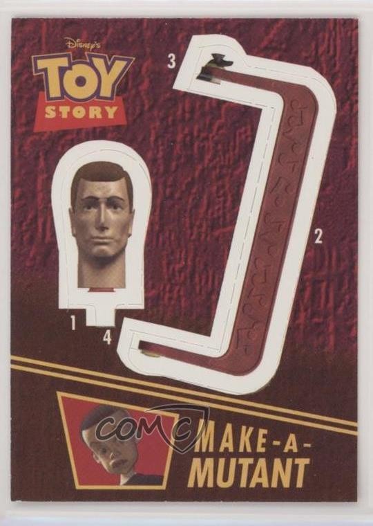 1996 SkyBox Disney's Toy Story Serie 2 Make-A-Mutant #73 q5u