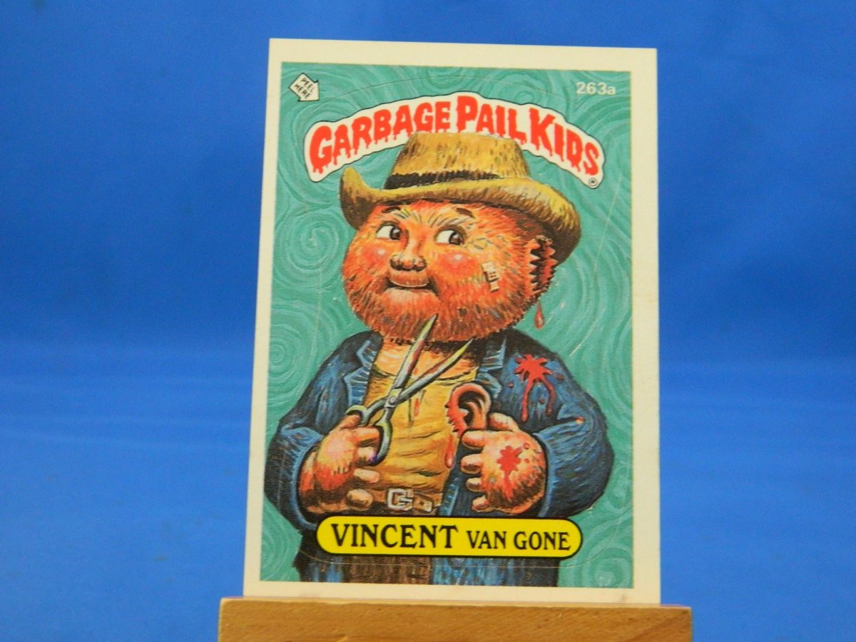 Vincent Van Gone 263a Garbage Pail Kids 1987