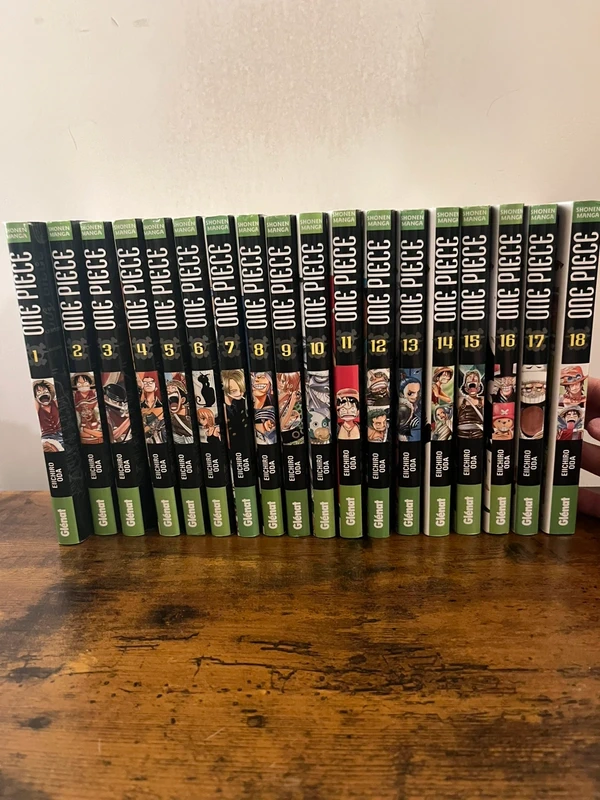 Titre : Lot One Piece tomes 1 à 18 – Manga