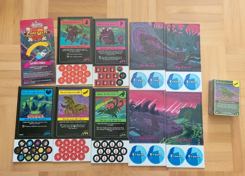 Adventuretime Card Wars Darklands Kickstarter