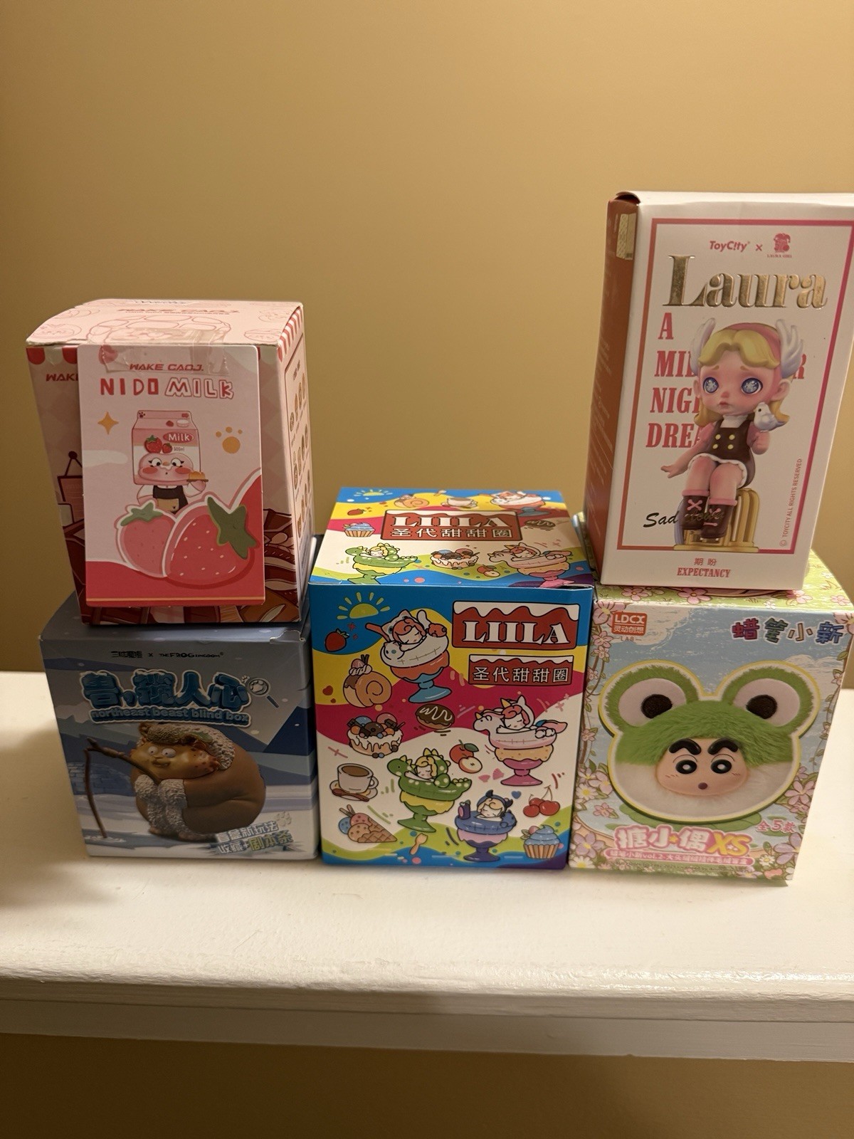 Blundle of 5 blind boxes assorted new sealed different brands