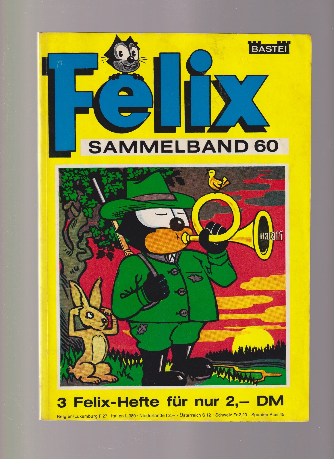 felix volume da collezione n.60 con libretto n.505,511 + libretto speciale extra 1968