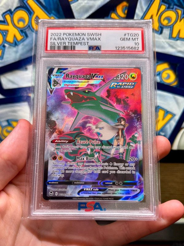 Rayquaza Vmax TG20 - PSA 10 - English 🇺🇸
