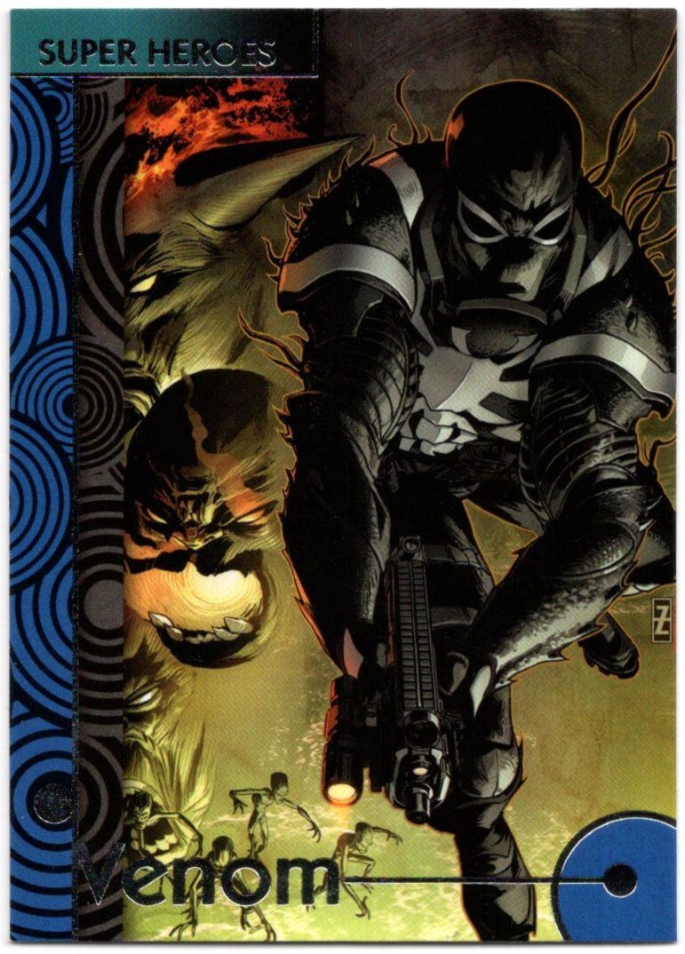 2013 Marvel Fleer Retro SET BASE CARD #47....VENOM