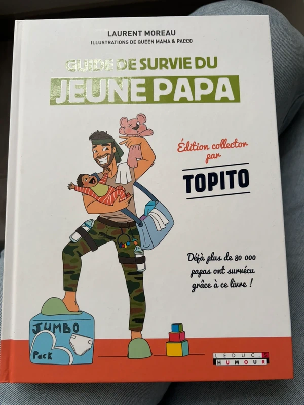 Livre guide survie du jeune papa