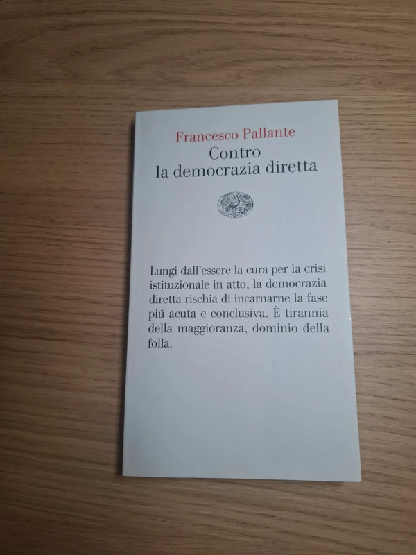 Contro la democrazia diretta Francesco Pallante