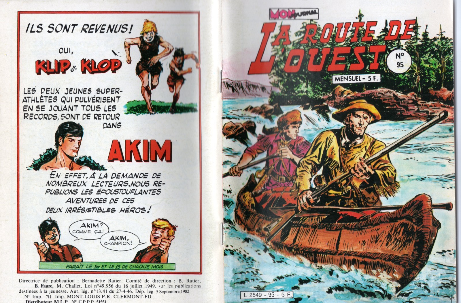 la route de l'ouest n°95
