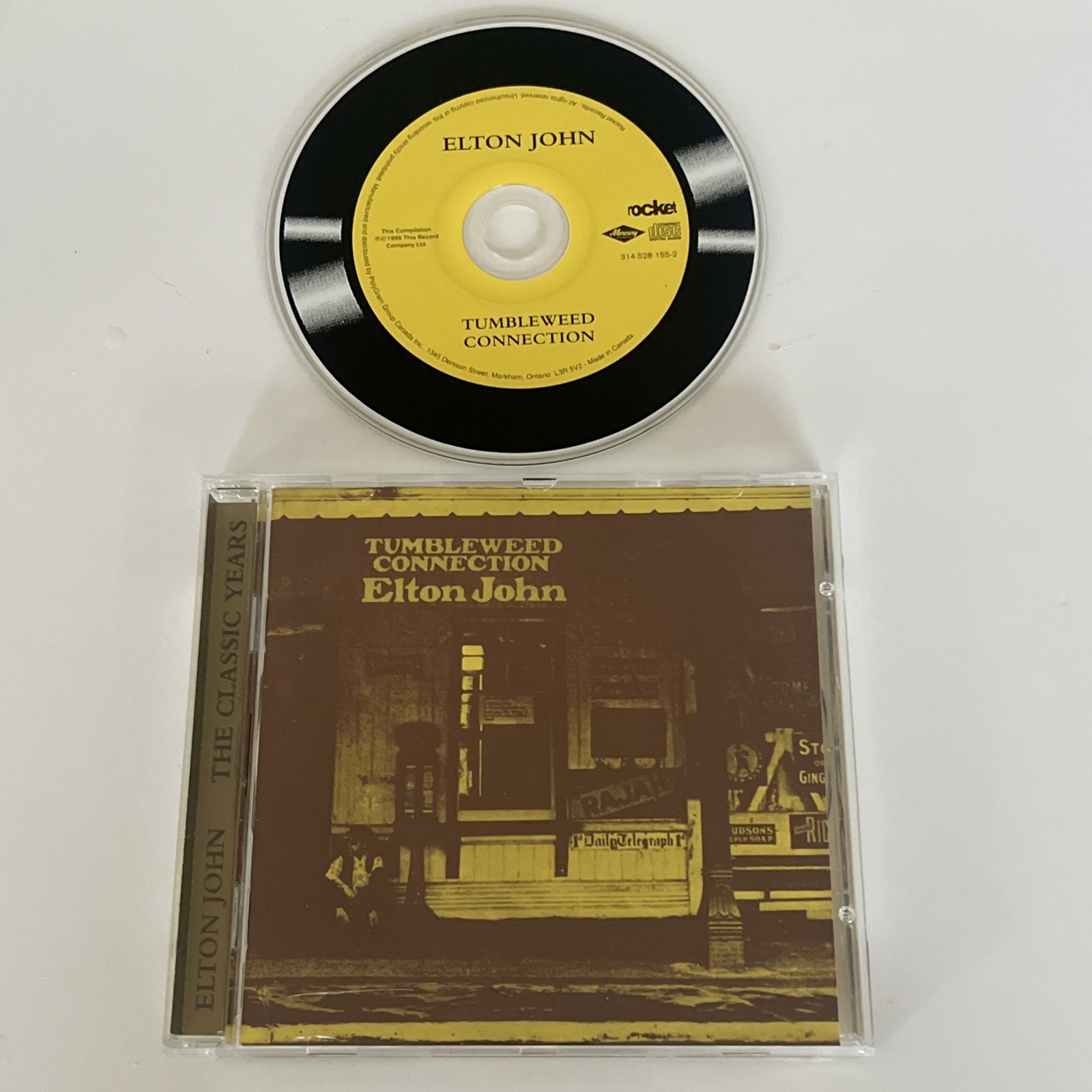 Tumbleweed Connection (Remastered) by John, Elton (CD, 1996)