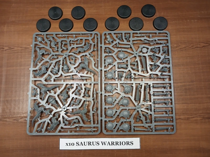 X10 Saurus Warriors for Seraphon Warhammer Age Of Sigmar AOS