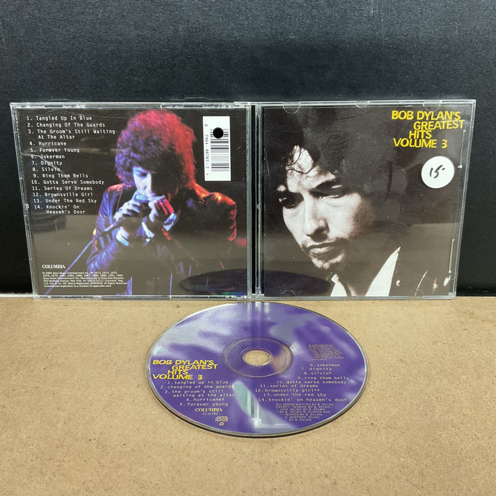 Vol. 3-Greatest Hits by Bob Dylan (CD, 1994)