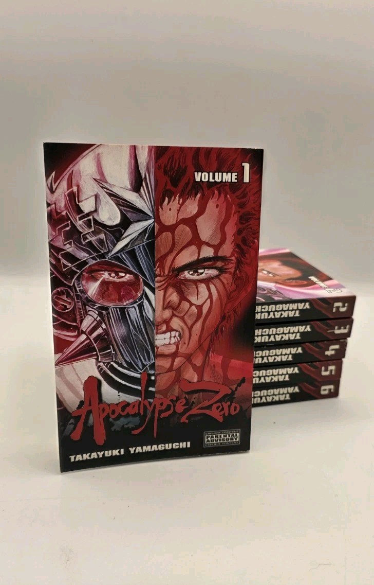 Apocalypse Zero 0 manga inglese volume 1-6 set completo raro