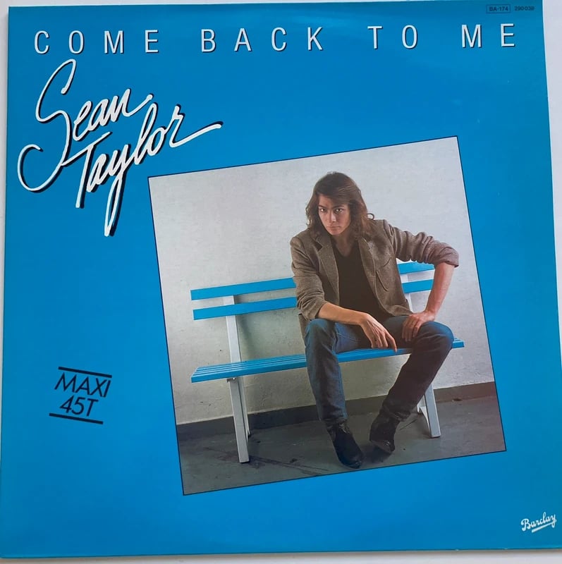 Disque vinyle maxi 45t - Sean Taylor - Come back to me