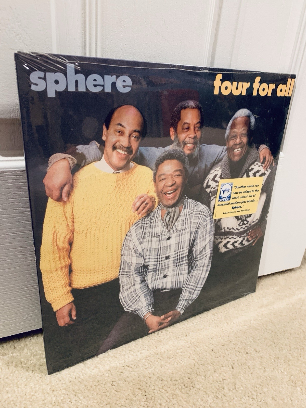 Sphere - Four For All Vinyl LP Record (Verve, 1987) SEALED Jazz