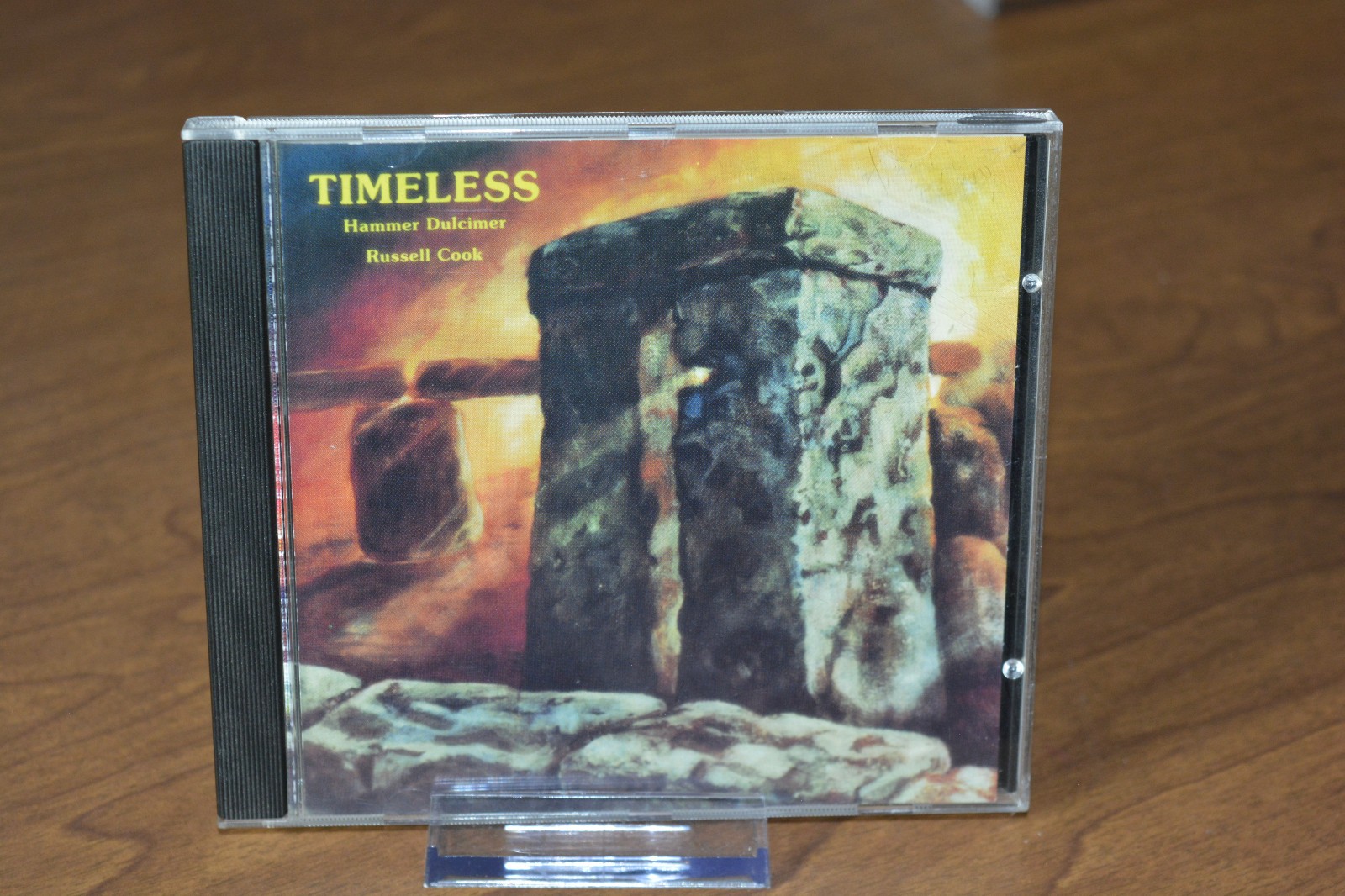 Russell Cook - Timeless CD 1984 FOLK HAMMER DULCIMER CELTIC WOOD N STRINGS