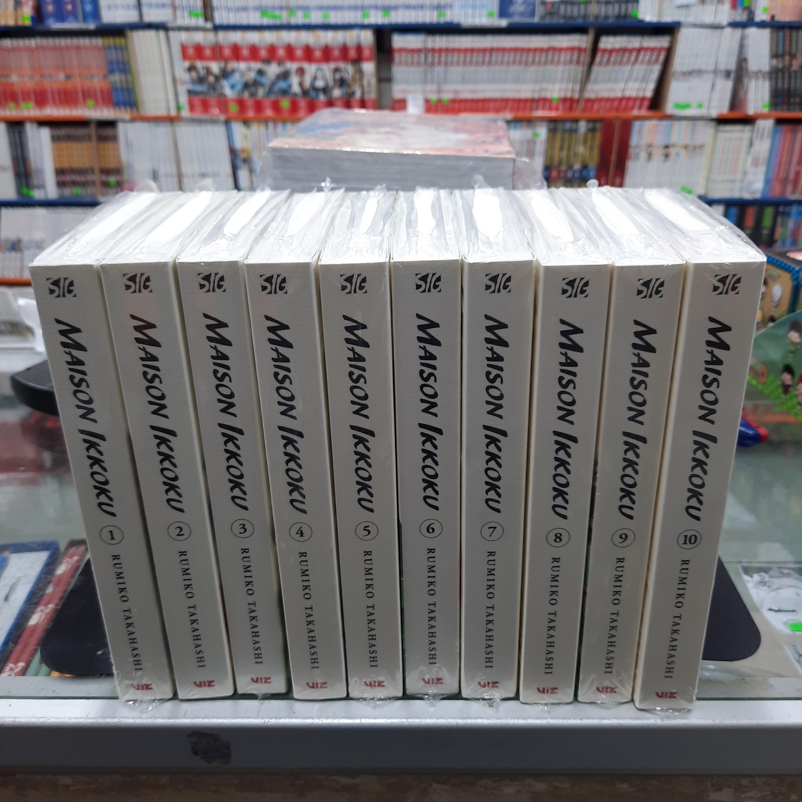 NUOVO Maison Ikkoku Edizione da Collezione Vol. Manga inglese 1-10 di Rumiko Takahash