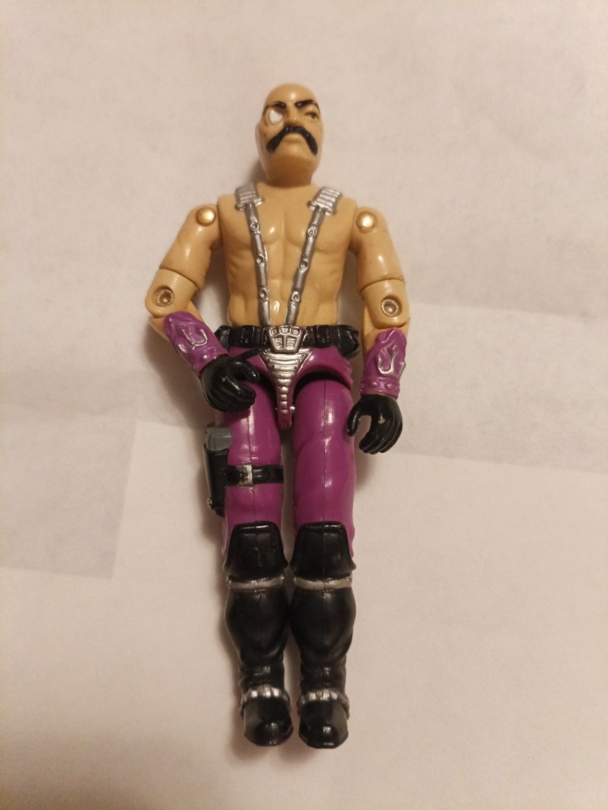Figurina vintage GI Joe Cobra 1986 Dr Mindbender 4 pollici