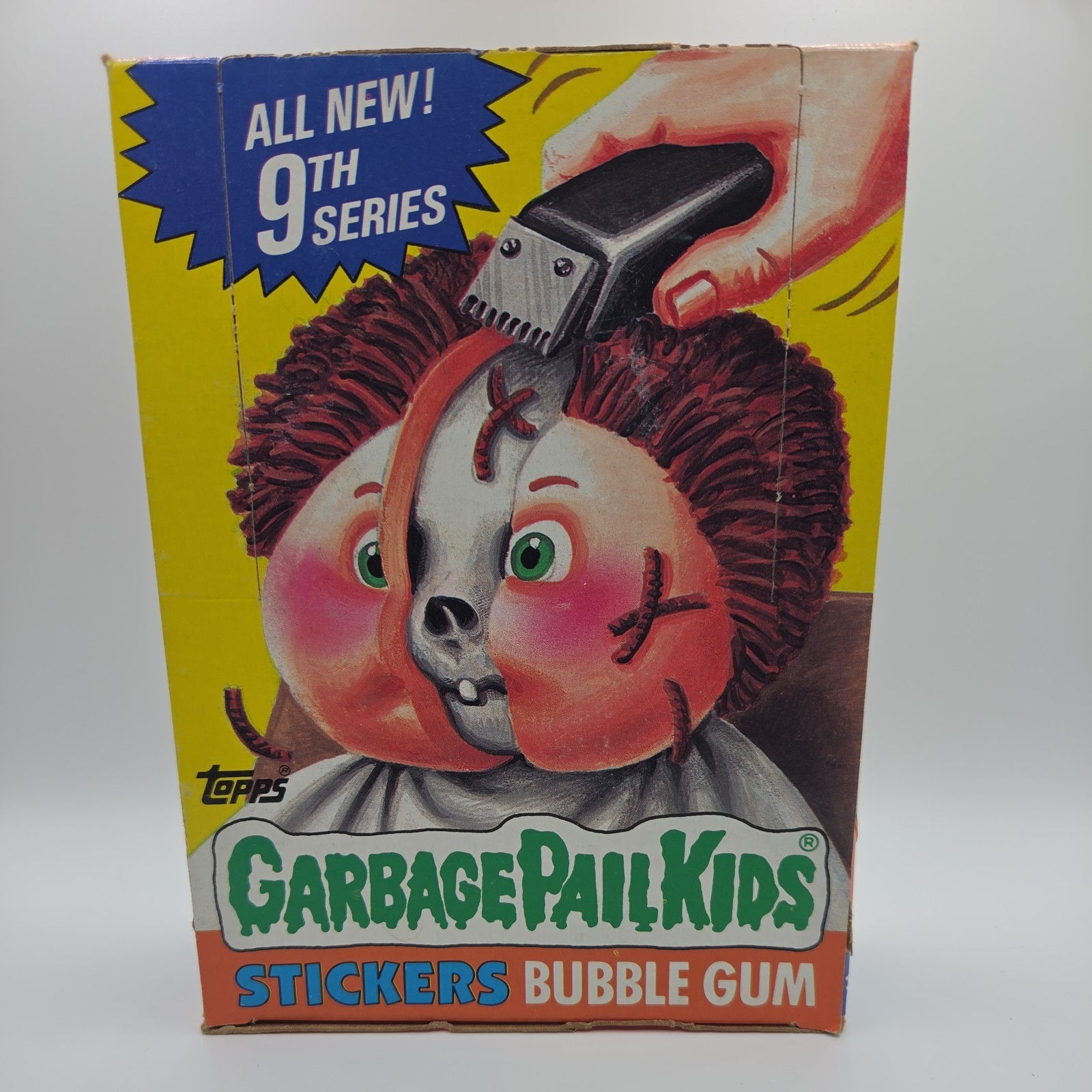 Vintage 1987 Topps Garbage Pail Kids Sticker Series 9 Wax Box