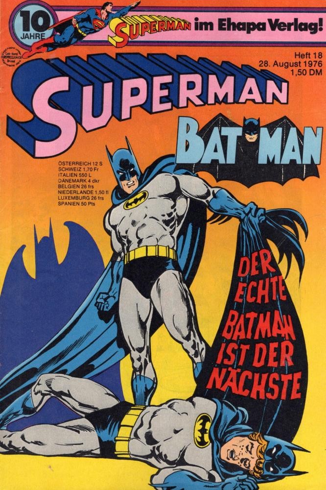 Superman 1976/18 (Z1), Ehapa