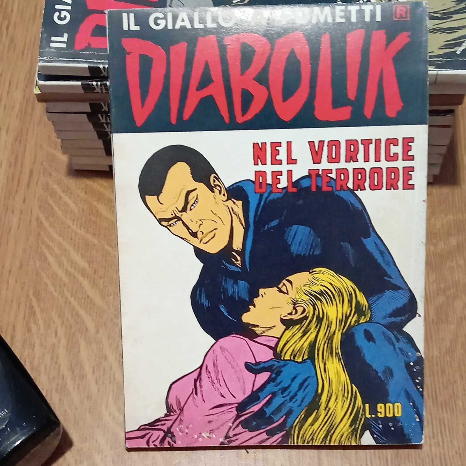 Astorina Diabolik Il giallo a fumetti n. 182 Nel vortice del terrore 1986