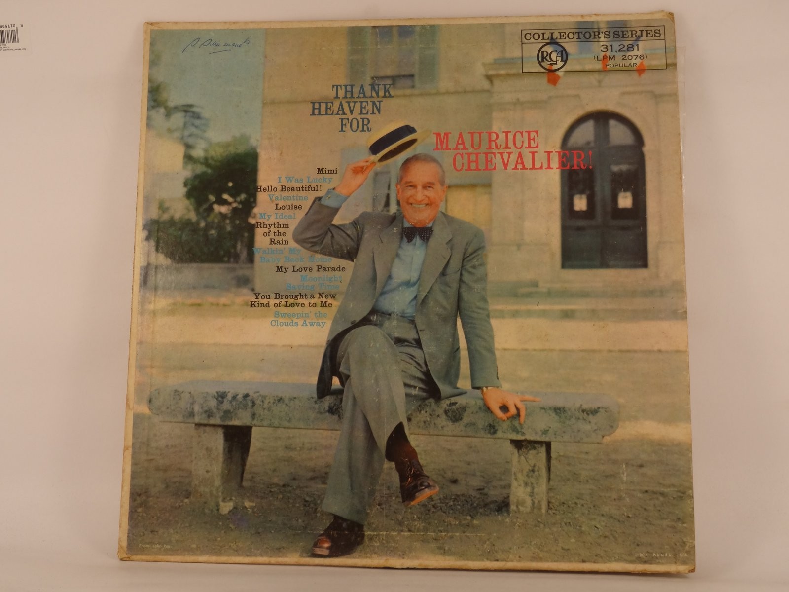 MAURICE CHEVALIER THANK HEAVEN FOR MAURICE CHEVALIER (427) LP RCA