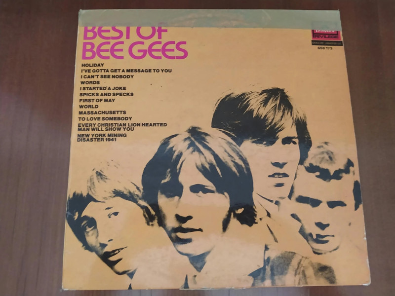 Best Of Bee Gees LP 33 Giri 12" Compilation 1969 Polydor Prima Edizione