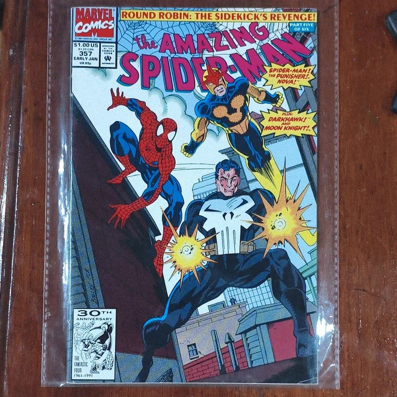 Fumetto Marvel Spider-Man vintage anni 90