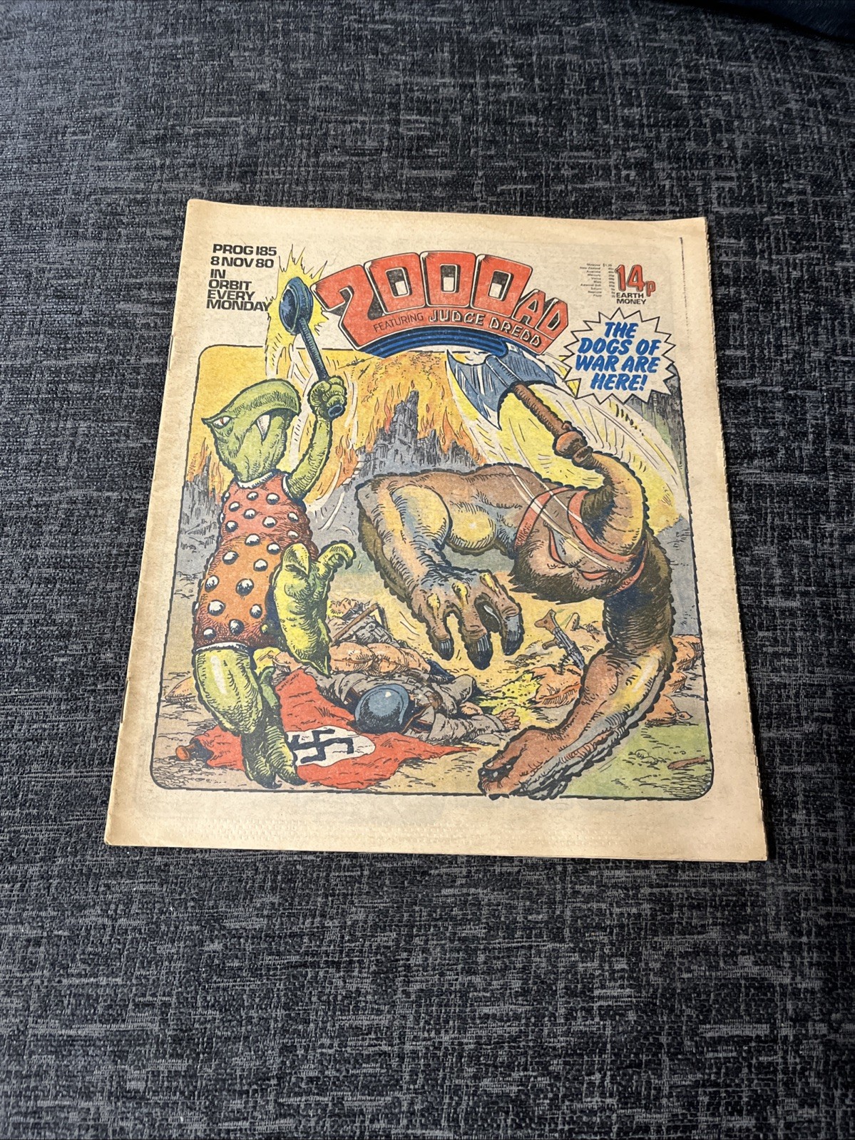 2000AD Comic - Prog 185 - 8 Nov 1980