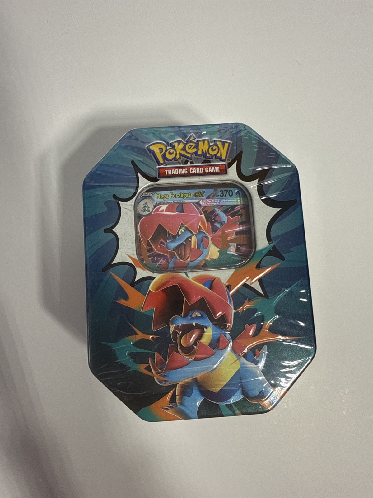 Pokémon TCG Mega Evolution—Ascended Heroes Mega Feraligatr ex Promo Tin (6+)
