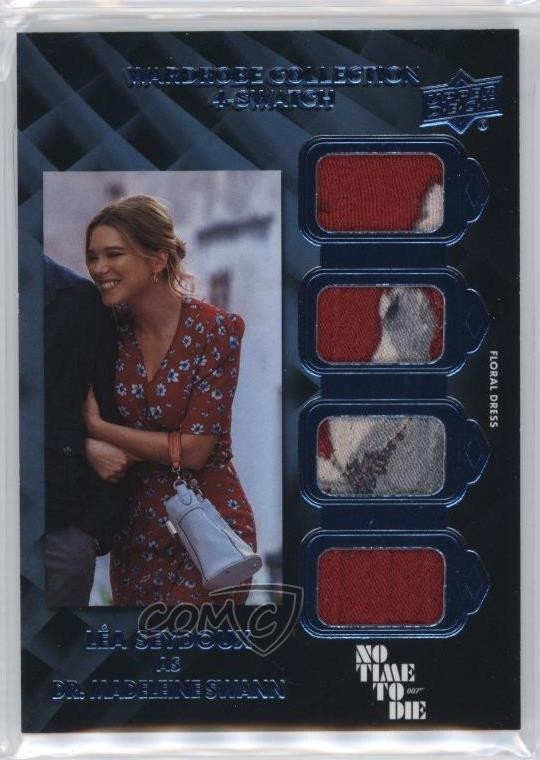 2025 Upper Deck James Bond No Time To Die Lea Seydoux as Dr Madeleine Swann 1s8q