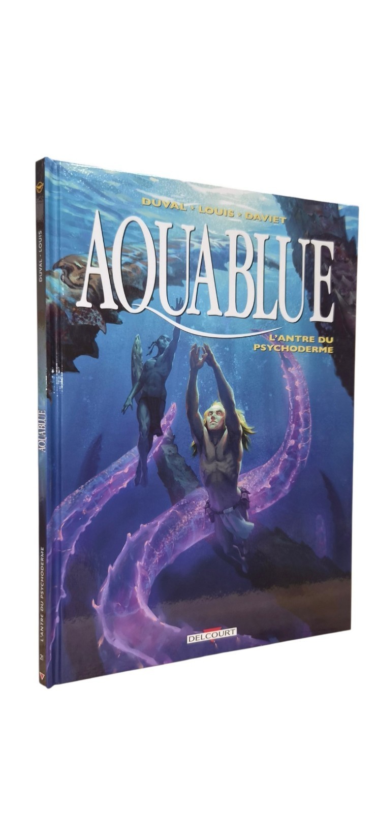AQUABLUE T.21 : L'ANTRE DU PSYCHODERME (BD#T#DELCOURT)