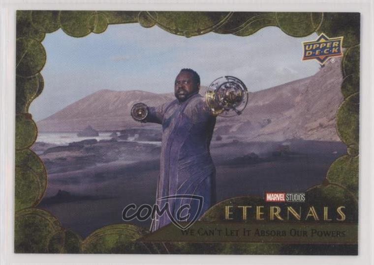 2023 Marvel Eternals Gold 12/99 Phastos Non Possiamo Lasciarlo Assorbire I Nostri Poteri h8y