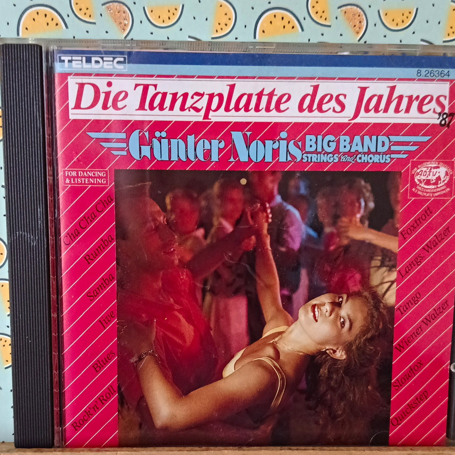Teldec Günter Noris Big Band Die Tanzplatte des Jahres '87 CD Album 8.26364