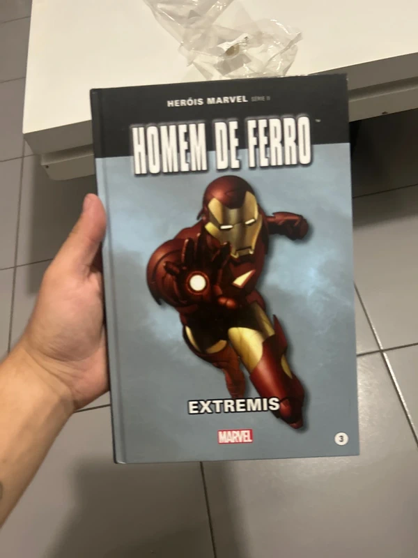 Livro Homem de Ferro Extremis
