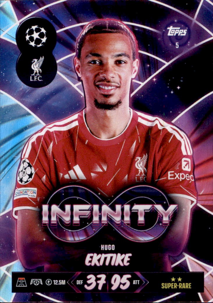 Match Attax Champions League 2026/27 UCC 5 - Hugo Ekitike - Infinity