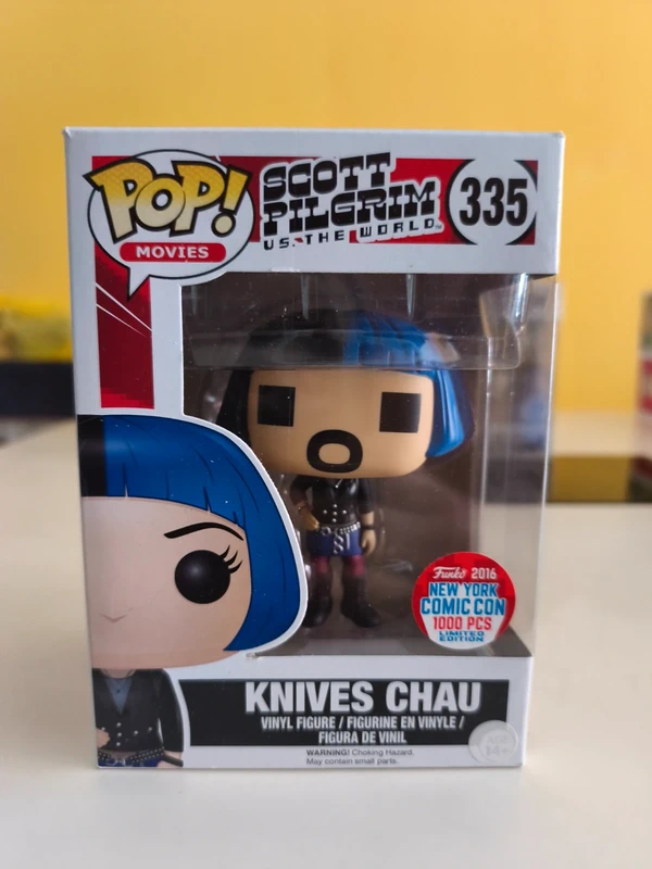 Funko Pop 335 Knives Chau Digital NYCC 2016 1000 PCS