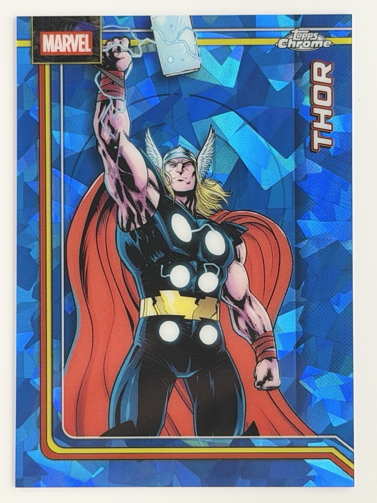 2026 Topps Chrome Sapphire Marvel Thor #177
