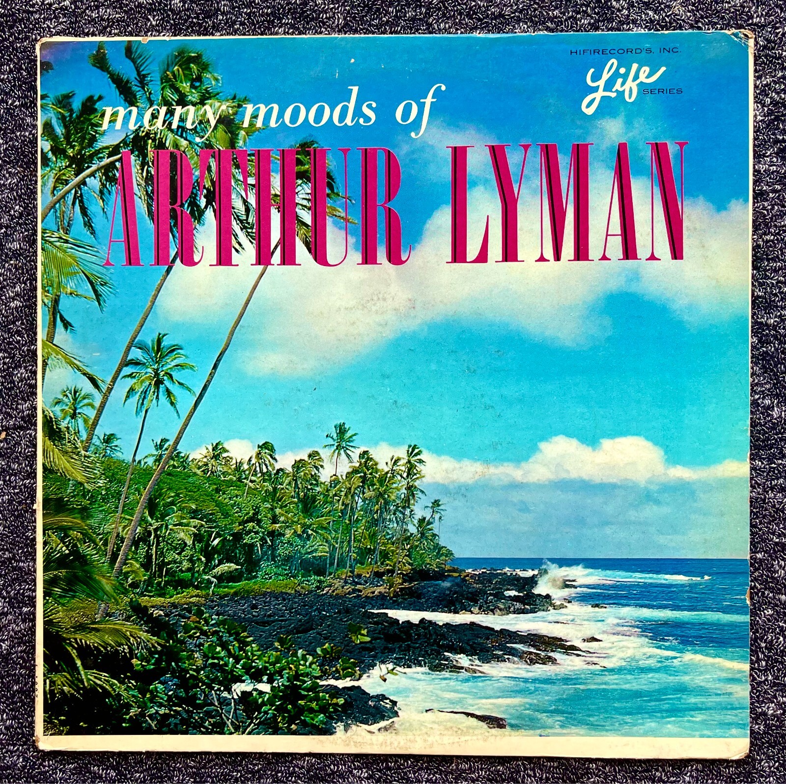The Many Moods of ARTHUR LYMAN LP Hawaii "NOT FOR SALE" with ORIGINAL SLEEVE