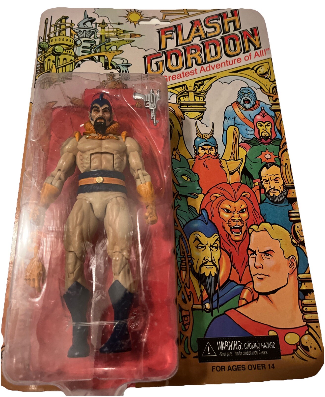 Flash Gordon Ming NECA 2021 NEW MINT CARD Action Figure