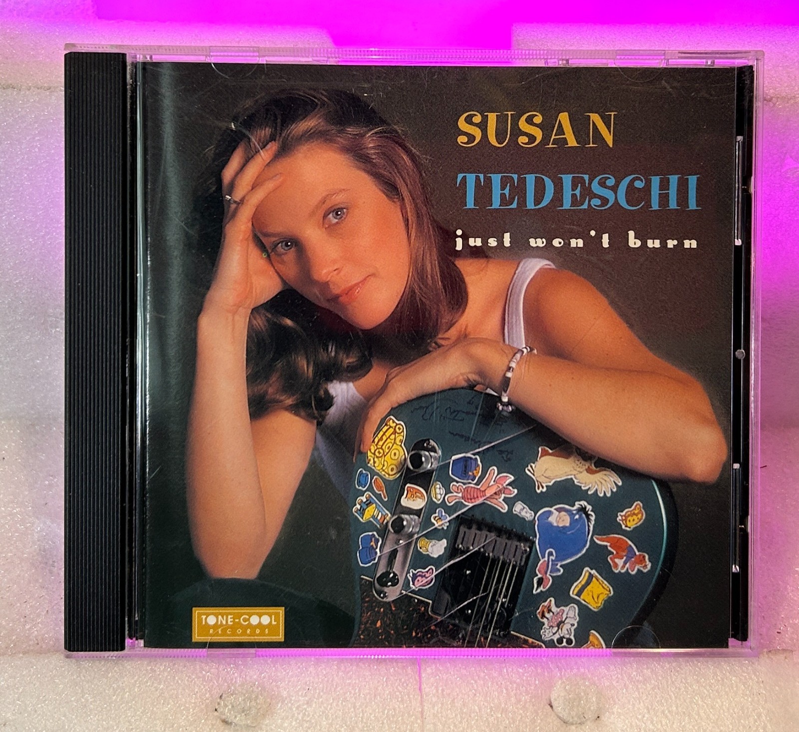 Just Won't Burn by Susan Tedeschi (CD, 1998, Tone-Cool) W/ Case, Tested