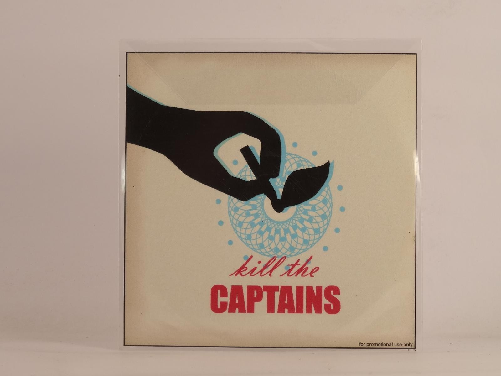 KILL THE CAPTAINS BOTTOM LIP (F23) 4 Track Promo CD Single including Picture Sle