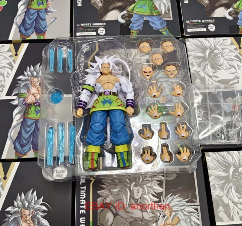Modellino Black Hole Toys Super Saiyan ssj5 Son Goku scala 1/12 in magazzino