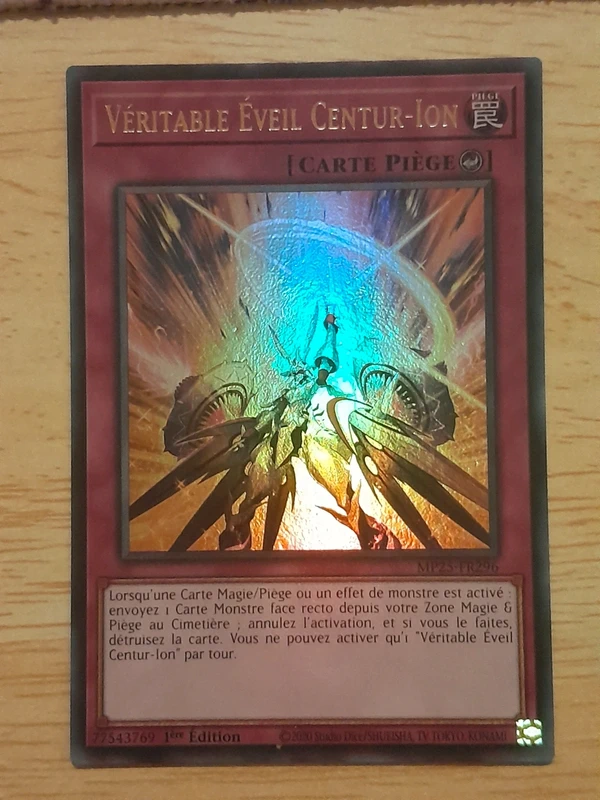 Véritable Éveil Centur-Ion Yu-Gi-Oh!