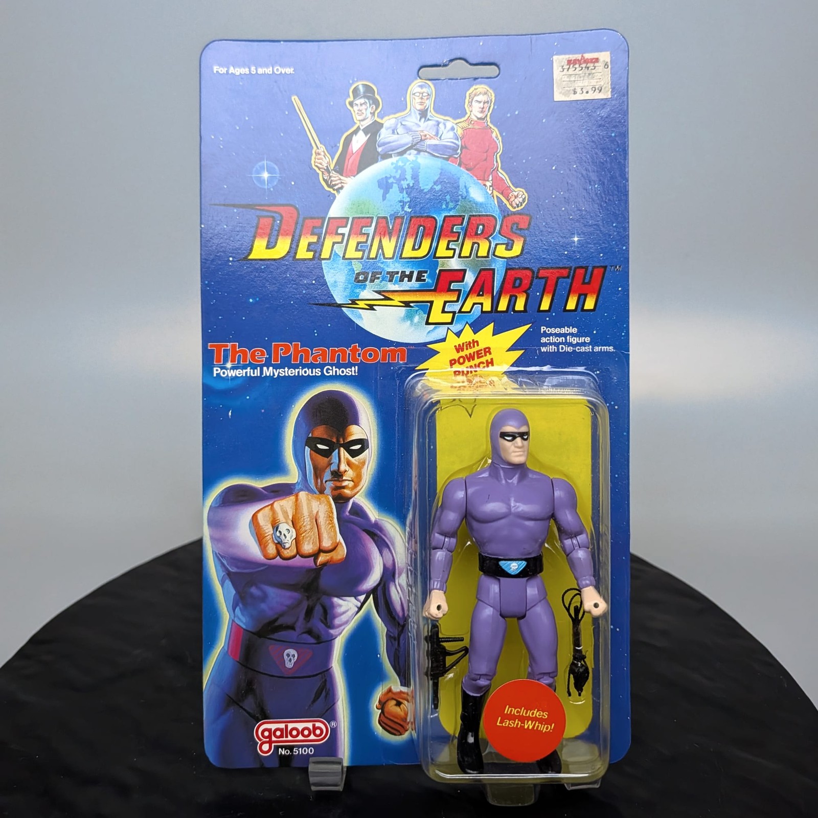 Galoob Defenders of the Earth The Phantom 5100 Modellino Vintage 1985 NUOVO