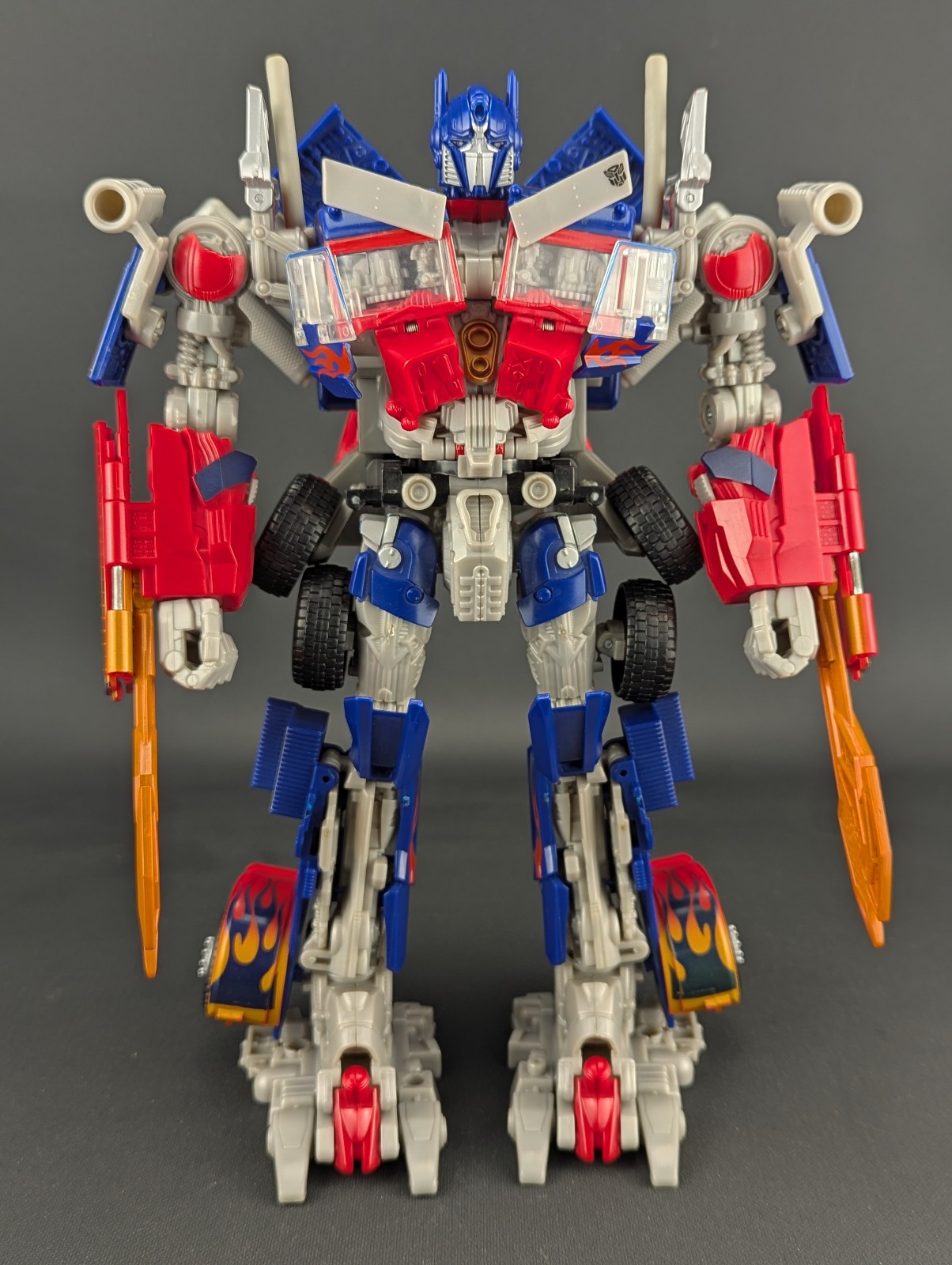 Transformers La Vendetta del Caduto Optimus Prime Completo Hasbro Leader ROTF