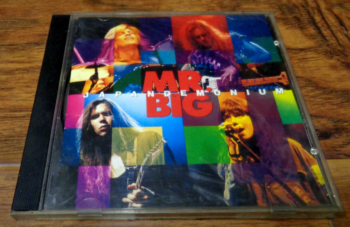 MR BIG JAPANDEMONIUM CD LIVE (1994 ATLANTIC) TESTED RACER X PAUL GILBERT