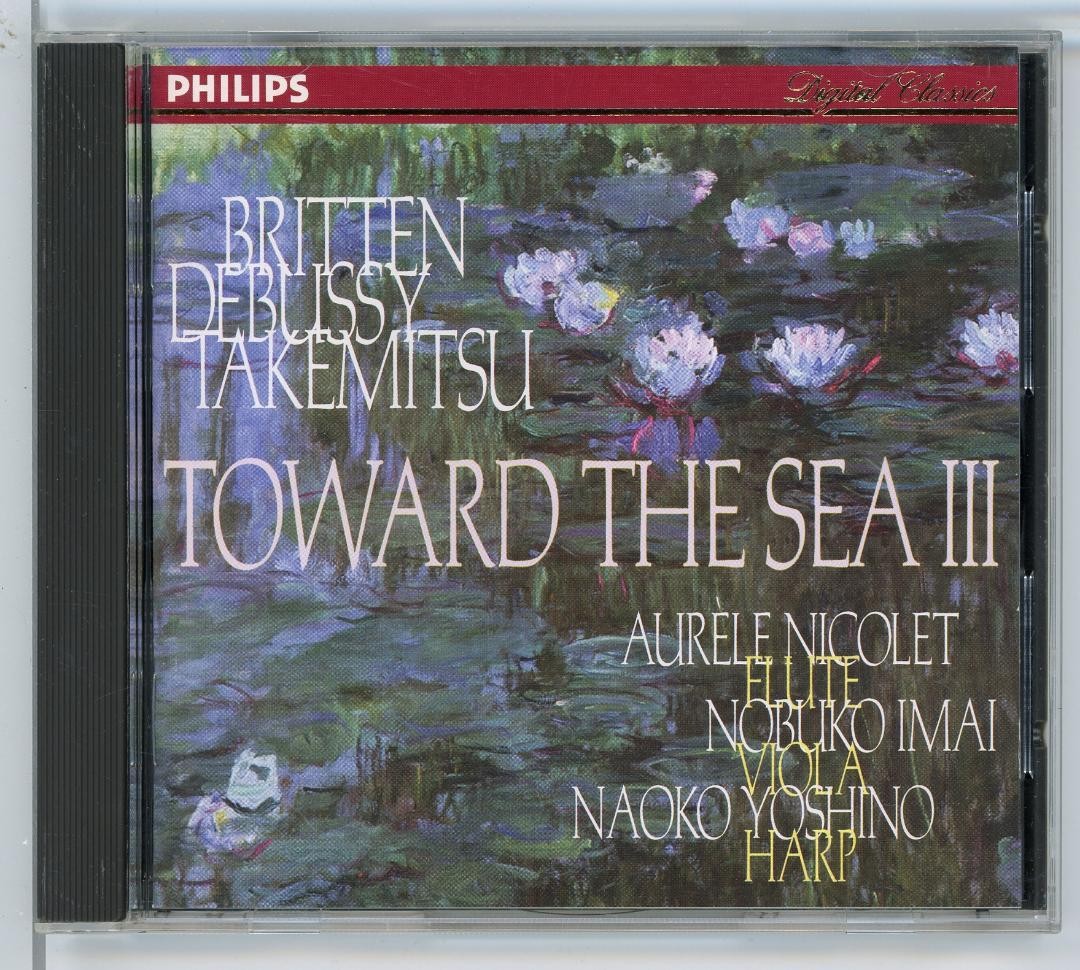 Cd Debussy Oneger/Denizov/Toru Takemitsu/Britten/Debussy Nikole Imai Used X