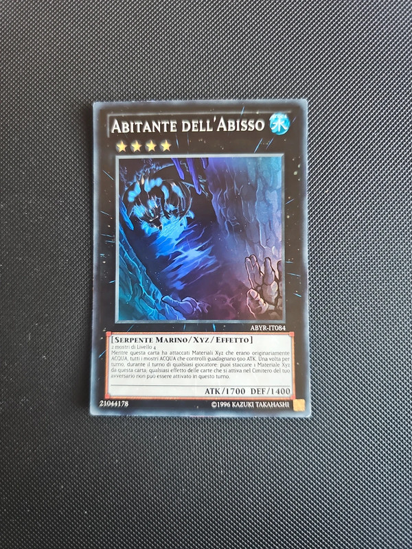 Carta Yu-Gi-Oh! Abitante dell'Abisso (ABYR-IT084) - Super Rara - Unlimited