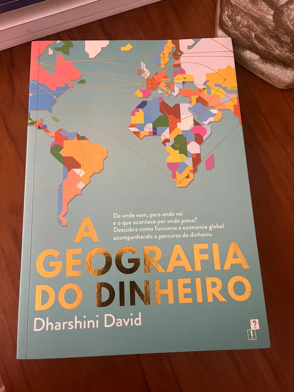 Livro A Geografia do Dinheiro, de Dharshini David